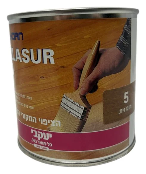 לכה הלזור 250 מ"ל | מספר 5 | חום זית